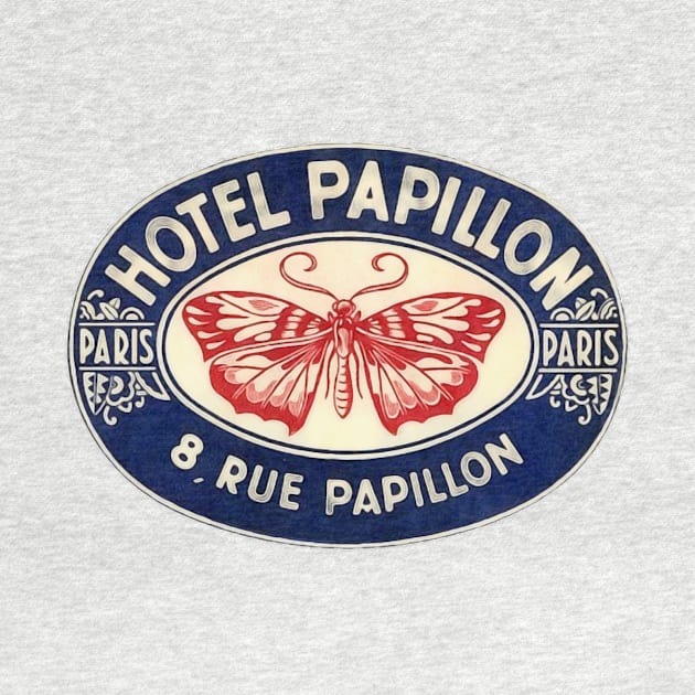 Hotel Papillon Paris by 20th Century Tees